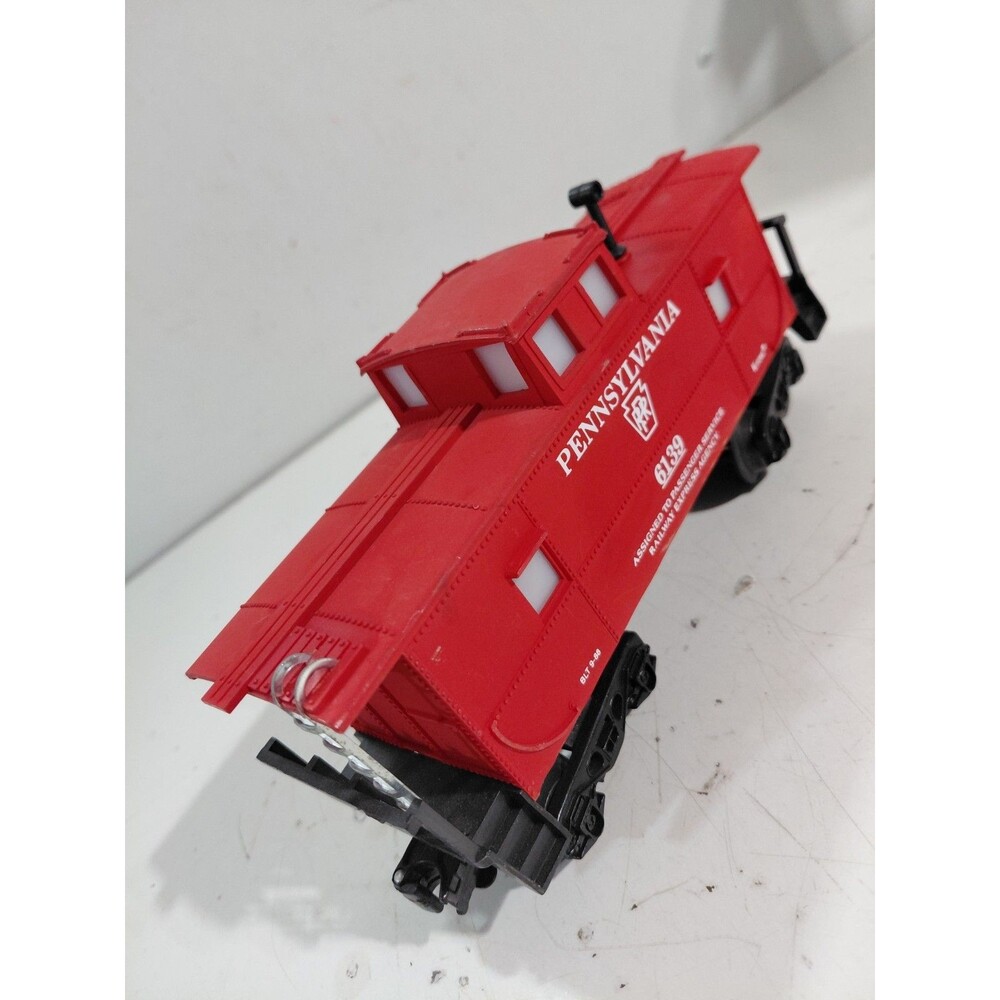 K Line K-6139 Train O Gauge Model Railroad Pennsylvania Lighted Caboose